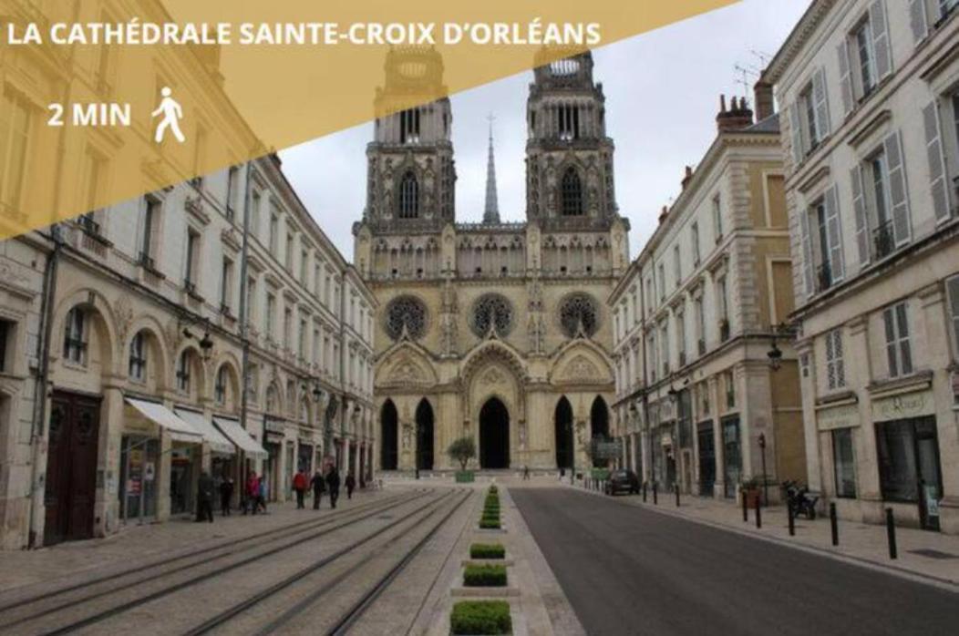 Studio Contemporain A Deux Pas De La Cathedrale Apartment Orleans Ngoại thất bức ảnh