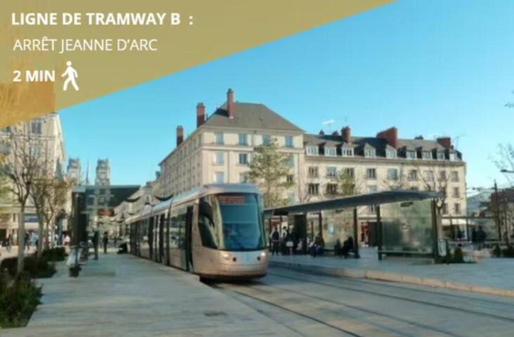Studio Contemporain A Deux Pas De La Cathedrale Apartment Orleans Ngoại thất bức ảnh