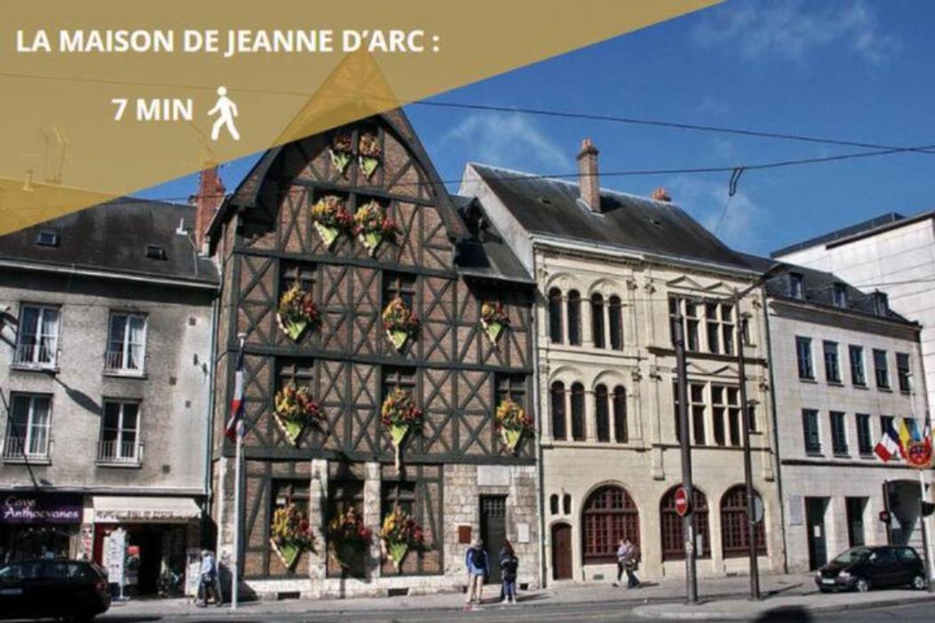 Studio Contemporain A Deux Pas De La Cathedrale Apartment Orleans Ngoại thất bức ảnh